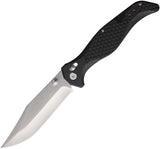 S-TEC Axis Lock Black Folding Clip Point Stainless Pocket Knife S112BK