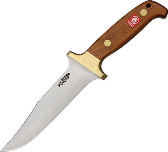 Svord Bowie Brown Hardwood Carbon Steel Fixed Blade Knife 280B