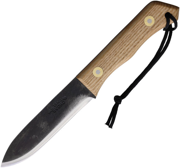 Svord Bushcrafter Tan Ash Wood Carbon Steel Fixed Blade Knife BC1