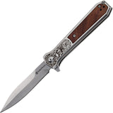 Smith & Wesson Unwavered Linerlock A/O Folding Stainless Pocket Knife 1205011