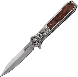 Smith & Wesson Unwavered Linerlock A/O Folding Stainless Pocket Knife 1208413