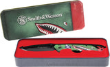 Smith & Wesson Americas Heroes Linerlock Stainless Pocket Knife 1208872