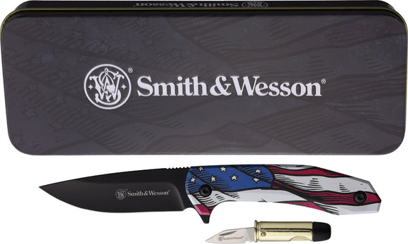 Smith & Wesson America's Heroes Folding Pocket Knife Combo P1208874