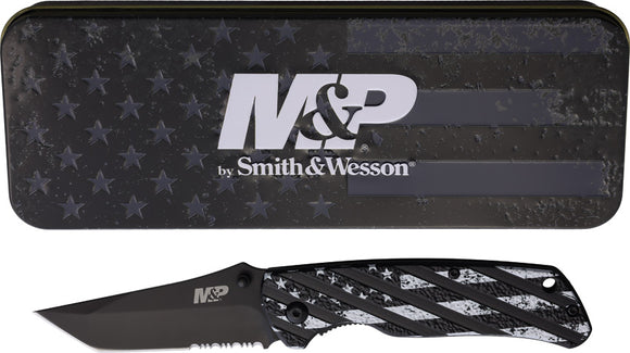 Smith & Wesson American Patriot Linerlock Stainless Pocket Knife P1208875