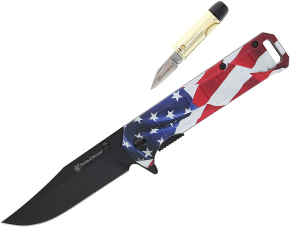 Smith & Wesson America s Heroes Folding Knife Combo Gift Set 1227078