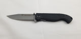 Smith & Wesson Linerlock Black Folding Stainless Tanto Pocket Knife TAC