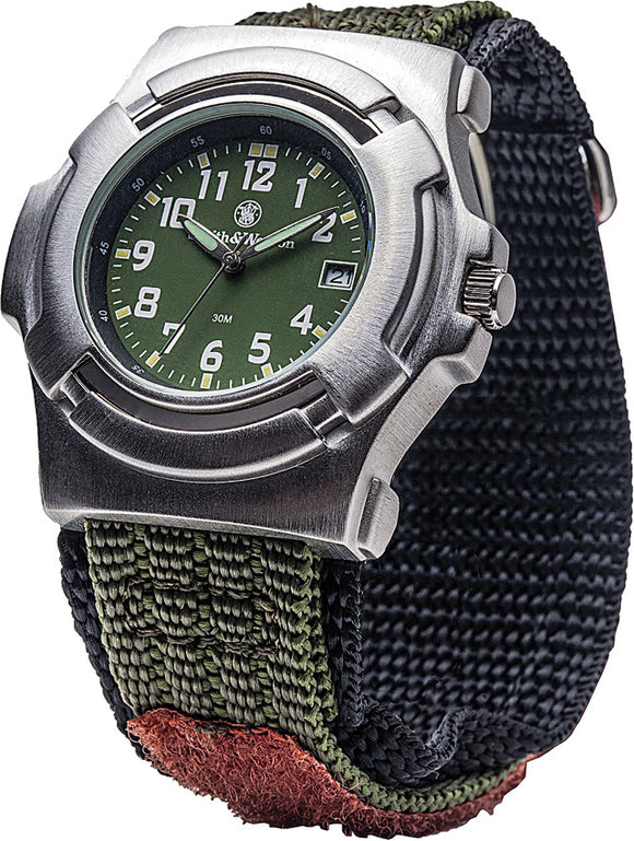 Smith & Wesson Lawman Black GFN Strap Water Resistant Wrist Watch W11OD