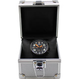 Smith & Wesson Tritium Chronograph Black Leather Strap Wrist Watch W1500BLK