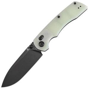 Tenable Knives Kryo Crossbar Lock Jade G10 Folding 14C28N Pocket Knife 1001V4