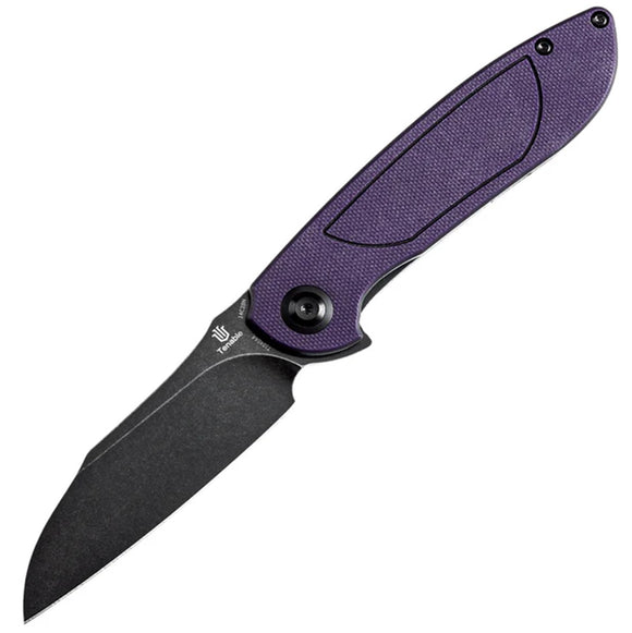 Tenable Knives Prometheus Linerlock Purple & Black G10 Folding 14C28N Pocket Knife T1040A4