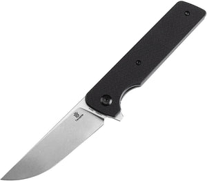 Tenable Knives Anomaly Linerlock Black G10 Folding Nitro-V Pocket Knife 2038A1