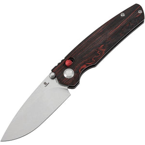 Tenable Knives Raven Crossbar Lock Red & Black G10 G-Mascus Folding 14C28N Pocket Knife 2109V3