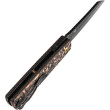 Kansept Knives Higonokami Linerlock Copper Foil Carbon Fiber Folding 154CM Pocket Knife 2135A2