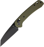 Defcon Ultra Lite Axis Lock OD Green G10 Folding 14C28N Wharncliffe Pocket Knife 012FOD