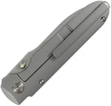 Terrain 365 Invictus AT Framelock Carbon Fiber & Titanium Folding Terravantium Knife 10510