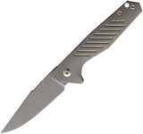 Terrain 365 Mako-AT Framelock Gray Folding Terravantium Pocket Knife 10801