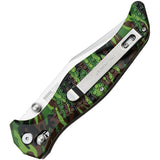 Tac Force Rapid Lock Camo Folding Stainless Steel Pocket Knife 1046C