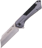 Tac Force Linerlock A/O Gray Aluminum Folding 3Cr13 Steel Pocket Knife 1047GY