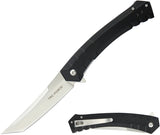 Tac Force Linerlock Black Aluminum Folding 3Cr13MoV Pocket Knife 2005BK