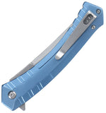 Tac Force Linerlock A/O Blue Aluminum Folding 3Cr13MoV Pocket Knife 2005SBL