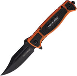 Tac Force Linerlock A/O Black & Orange Folding 3Cr13 Steel Pocket Knife 2008OR