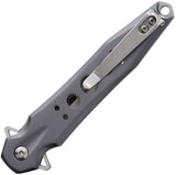 Tac Force Linerlock A/O Gray Aluminum Folding 3Cr13MoV Pocket Knife 2011GY