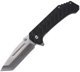 Tac Force Linerlock A/O Black G10 Folding 3Cr13MoV Steel Pocket Knife 2012BK