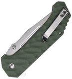 Tac Force Linerlock A/O Green Folding 3Cr13MoV Steel Pocket Knife 2012GN