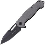 Tac Force Linerlock A/O Gray G10 Folding 3Cr13MoV Steel Pocket Knife 2013GY