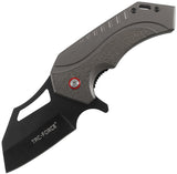 Tac Force Linerlock A/O Gray Aluminum Folding 3Cr13MoV Pocket Knife 2020GY