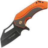 Tac Force Linerlock A/O Orange Aluminum Folding 3Cr13MoV Pocket Knife 2020OR