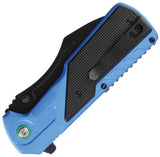 Tac Force Linerlock A/O Blue Aluminum Folding 3Cr13MoV Pocket Knife 2022BL
