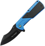 Tac Force Linerlock A/O Blue Aluminum Folding 3Cr13MoV Pocket Knife 2022BL
