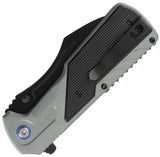 Tac Force Linerlock A/O Gray Aluminum Folding 3Cr13MoV Pocket Knife 2022GY