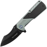 Tac Force Linerlock A/O Gray Aluminum Folding 3Cr13MoV Pocket Knife 2022GY