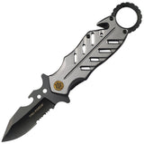 Tac Force Rescue Linerlock A/O Sheriff Aluminum Folding Pocket Knife 2027SH