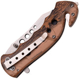 Tac Force Rescue Linerlock A/O Camo Stainless Folding Pocket Knife 498BC