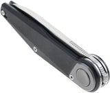 Defcon JK Series Fulcrum Lite Leverage Lock Black Folding 14C28N Pocket Knife 6010BK