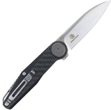 Defcon JK Series Fulcrum Lite Leverage Lock Carbon Fiber & G10 Folding 14C28N Pocket Knife 6010CB