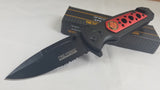 TAC FORCE SPRING ASSISTED FIRE DEPT RESCUE KNIFE FD -tf637fd