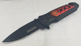 TAC FORCE SPRING ASSISTED FIRE DEPT RESCUE KNIFE FD -tf637fd