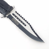 Tac Force Knurled Rescue Linerlock A/O Folding Stainless Pocket Knife 710BK