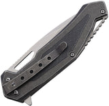 Tac Force Linerlock A/O Black G10 Folding Stainless Steel Pocket Knife 2001SW