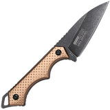Tac Force Bronze Aluminum 3Cr13MoV Steel Fixed Blade Knife FIX112BR