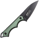 Tac Force Green Aluminum 3Cr13MoV Steel Reverse Tanto Fixed Blade Knife FIX112GN