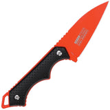 Tac Force Black Aluminum 3Cr13MoV Reverse Tanto Fixed Blade Knife FIX112OR