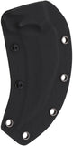 Tac Force Black Aluminum & G10 3Cr13MoV Steel Fixed Blade Knife FIX119BN