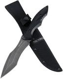 Tac Force Black G10 3Cr13MoV Stainless Steel Fixed Blade Knife FIX120BK