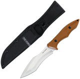 Tac Force Brown G10 3Cr13MoV Steel Dagger Fixed Blade Knife FIX120BN