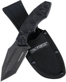 Tac Force Black Synthetic 3Cr13MoV Steel Tanto Fixed Blade Knife FIX121DSW